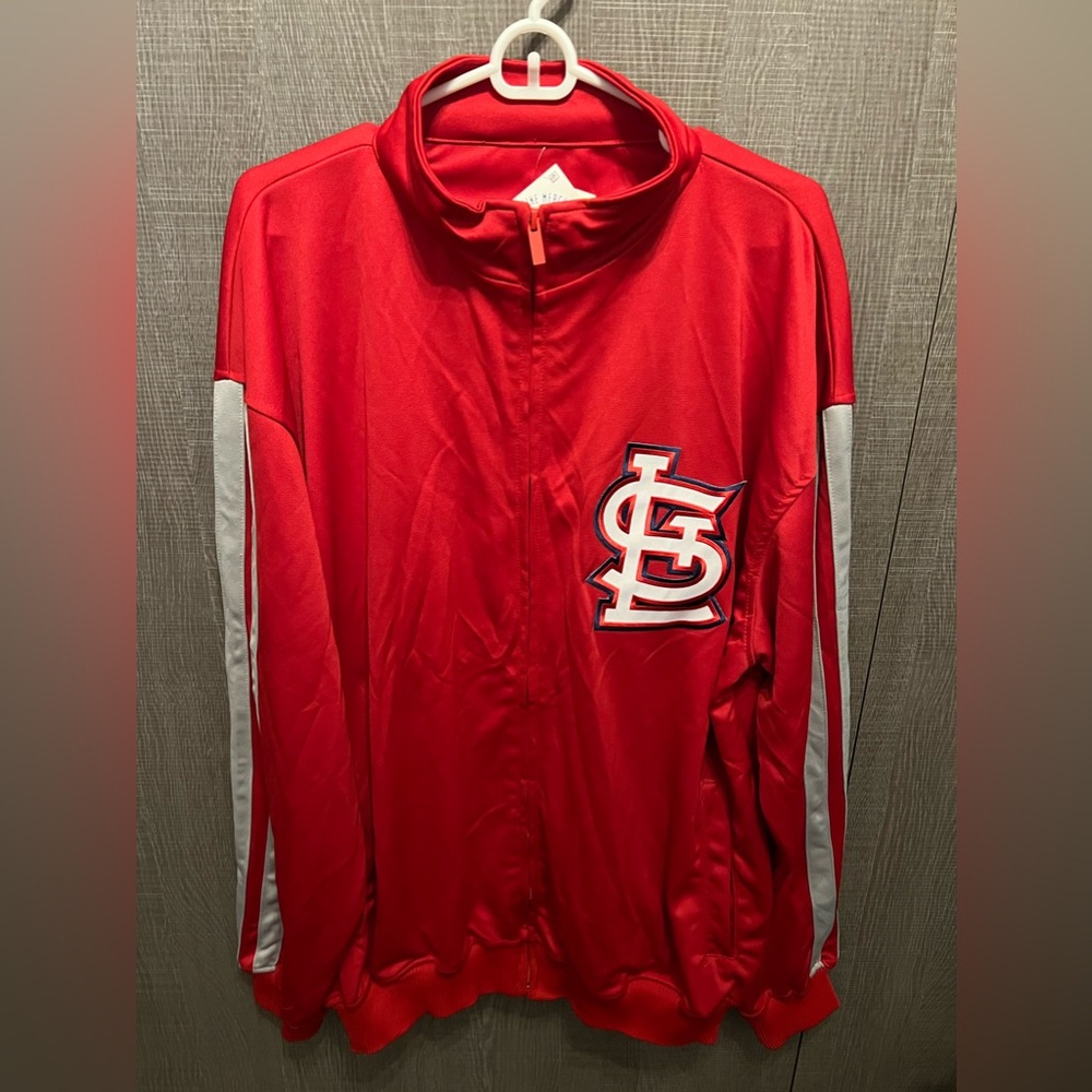 NWT Dynasty MLB STL Cardinals Men’s Track Jacket size XL